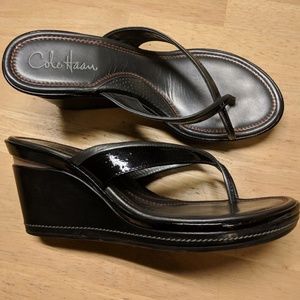 Cole Haan Nike Air Wedge Sandals Size 8